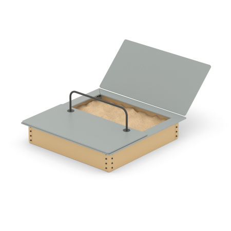 Песочница 1.5х1.5 (с крышкой) Романа 109.22.00