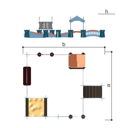 Игровой комплекс Романа 115.75.00