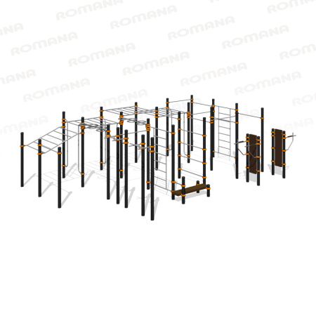 Спортивная воркаут площадка Romana 501.74.01