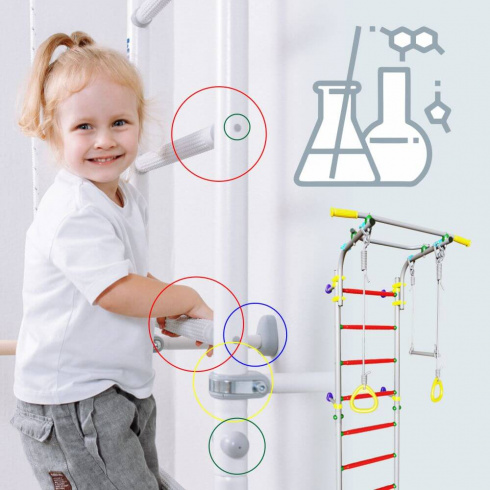 Установка шведских стенок в Астрахани фото от компании ВИНКО. Интернет-магазин➥i-fun.ru