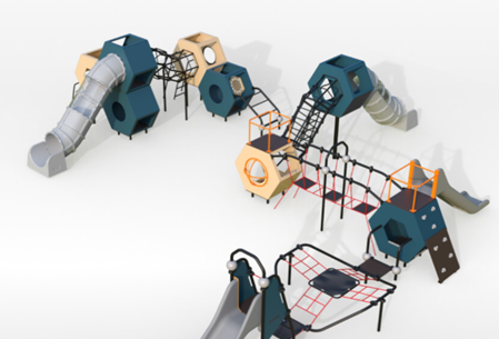 Обзор новинки от Romana – серия игровых комплексов «Грани» в Астрахани фото от компании ВИНКО. Интернет-магазин➥i-fun.ru