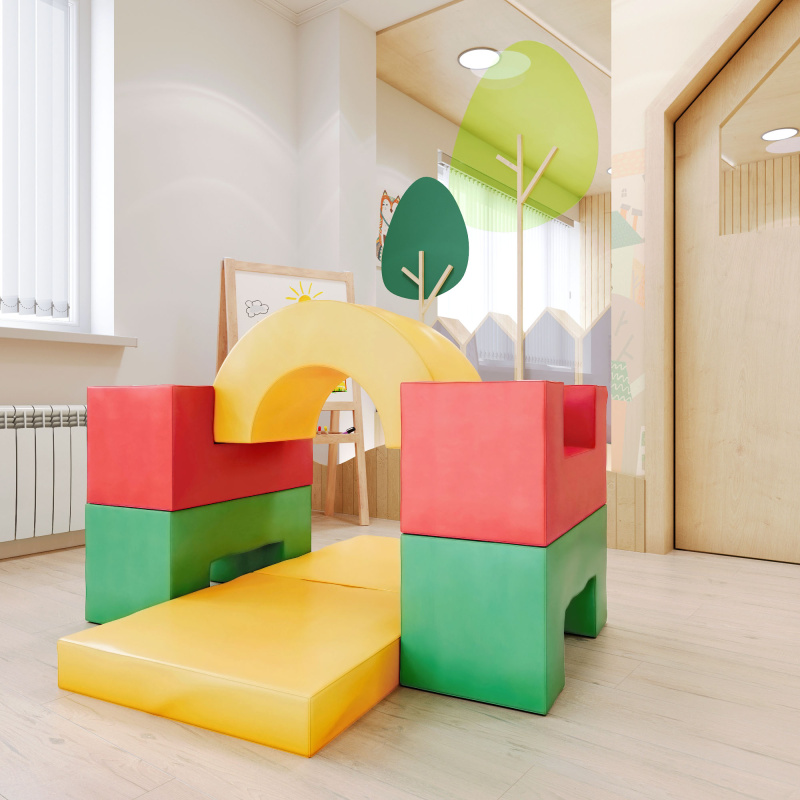 Мягкий спортивный модуль Romana «Дуга» (pastel)