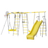 Детский спортивный комплекс для Дачи Веселая лужайка-2 PRO с горкой 1200 мм (Комплект №13) в Астрахани ВИНКО