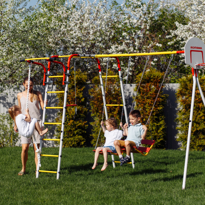 Детский спортивный комплекс для дачи ROMANA Акробат - 2 в Астрахани ВИНКО