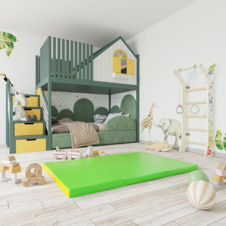 Мат (мягкий щит) Romana 1000*1500*60, в 3 сложения