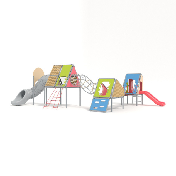 Комплекс игровой детский 127.20.00 (цвет 1) (бетонирование)
