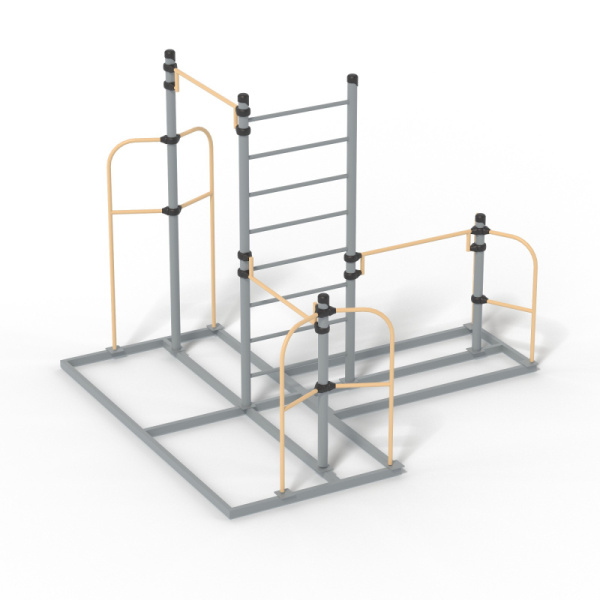 Спортивное оборудование Романа 204.26.00 (бежевый/серый) (анкерное)
