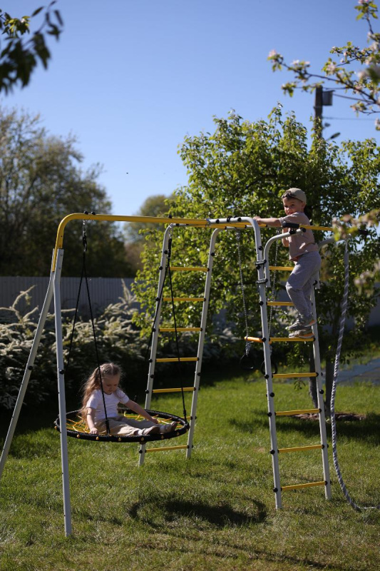 Детский спортивный комплекс для дачи ROMANA Веселая лужайка - 2 в Астрахани ВИНКО