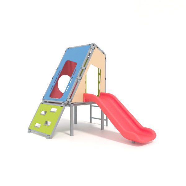 Комплекс игровой детский 127.17.00 (цвет 1) (бетонирование)