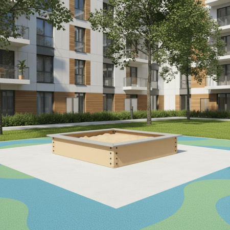 Песочница 1,5х1,5 Романа 109.02.00