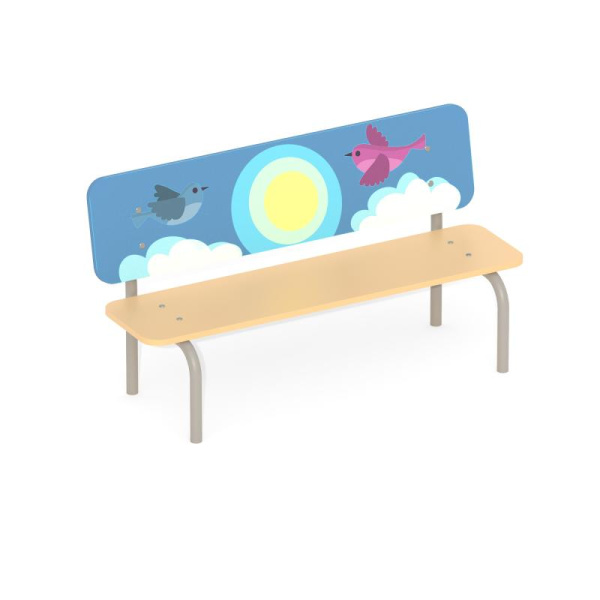 Скамья "Птички" Romana 302.09.00 (фанера)