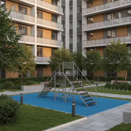 Препятствие для собак Вышка 124.03.00