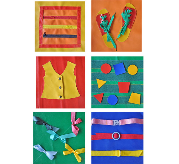 Дидактический кубик Romana «Умные ладошки»