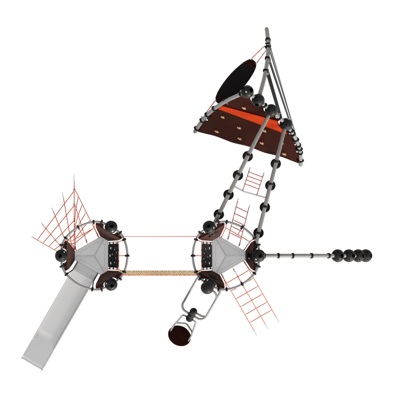 Игровой комплекс Воздушное пространство-6 ELMAF 07606 в Астрахани ВИНКО