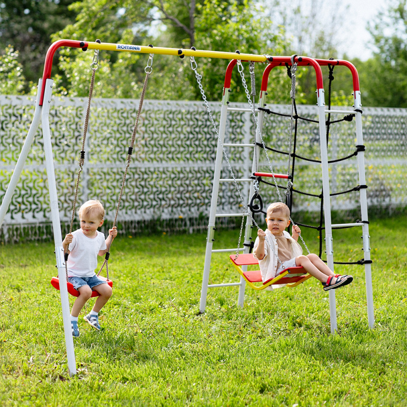 Детский спортивный комплекс для дачи ROMANA D2 в Астрахани ВИНКО