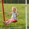Детский спортивный комплекс для Дачи Веселая лужайка PRO (Комплект №7) в Астрахани ВИНКО