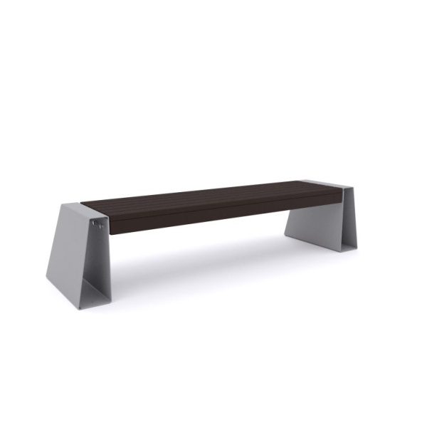 Скамья "Гранит" без спинки 15 (пластик)