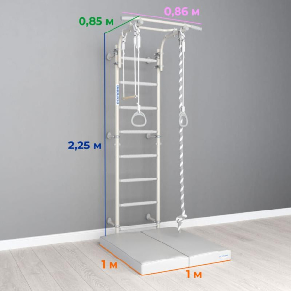 Шведская стенка ROMANA Next Pastel Pro (Комплект №3)