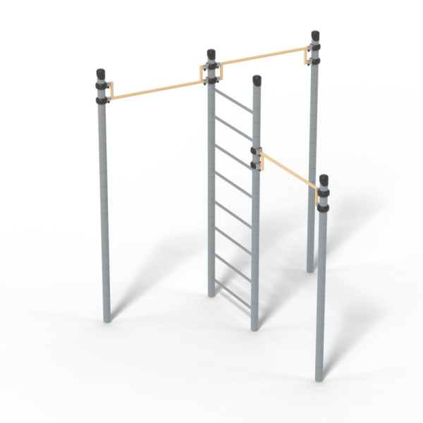 Спортивное оборудование Романа 204.04.00 (бежевый/серый) (бетонирование)