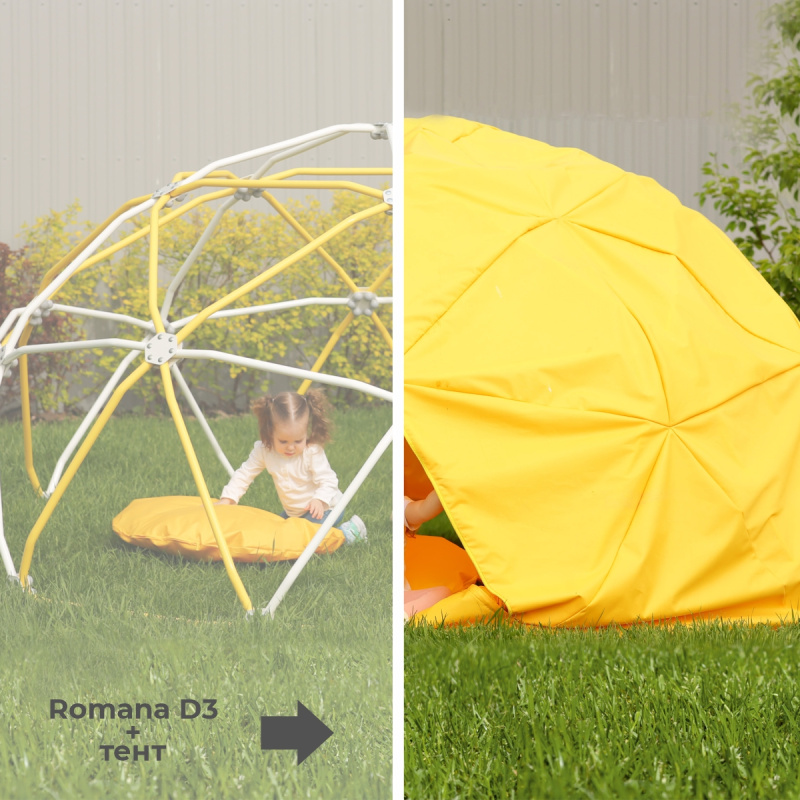 Тент к дачному комплексу ROMANA D3 в Астрахани ВИНКО