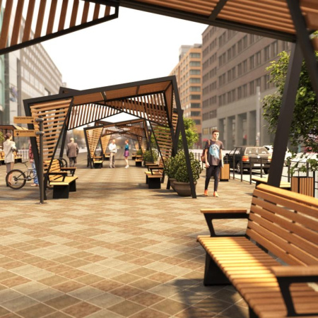 Навес "Парус"