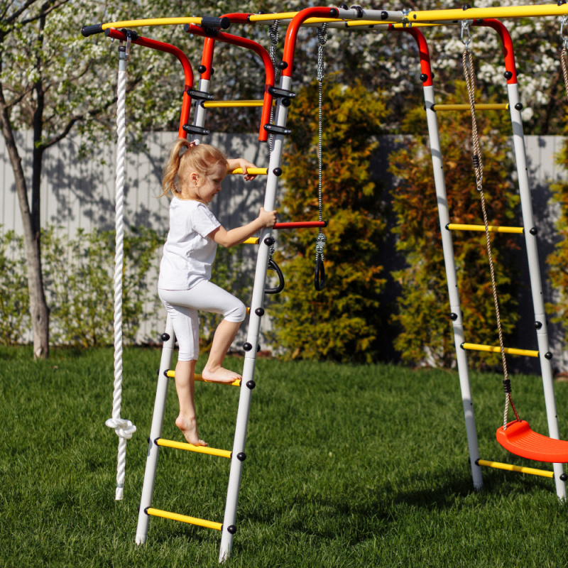 Детский спортивный комплекс для дачи ROMANA Акробат - 2 в Астрахани ВИНКО