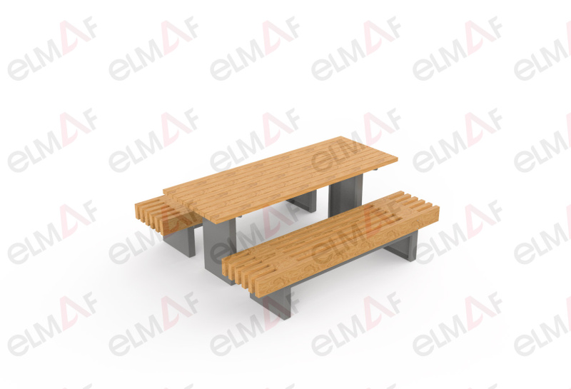 Стол со скамейками ELMAF 314080 в Астрахани ВИНКО