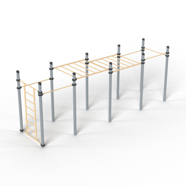 Спортивное оборудование Романа 501.17.01 (бежевый/серый) (бетонирование)