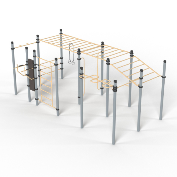 Оборудование спортивное Романа 501.96.00 (бежевый/серый) (бетонирование)