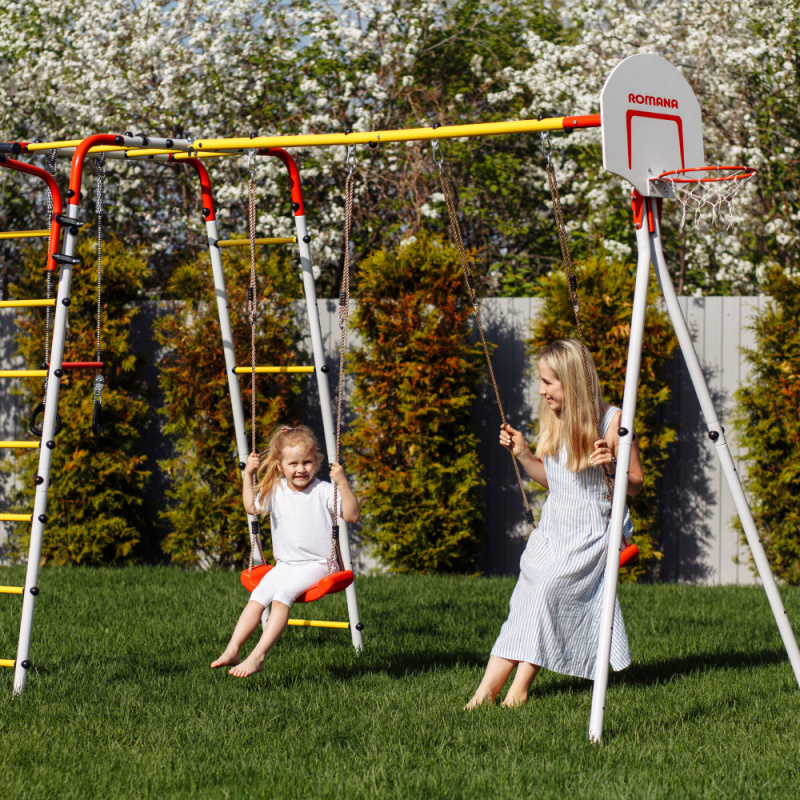 Детский спортивный комплекс для дачи ROMANA Акробат - 2 в Астрахани ВИНКО