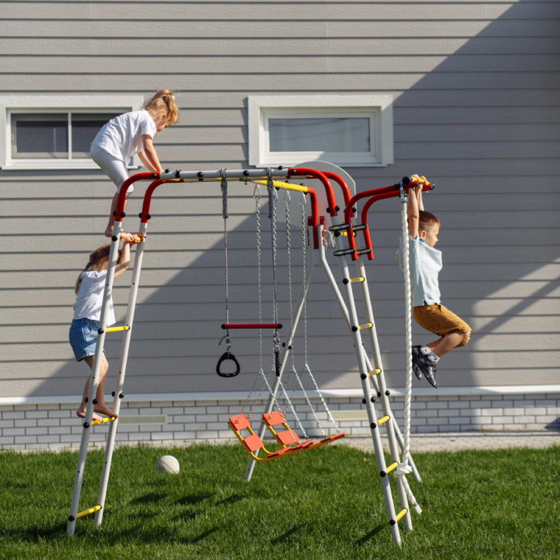 Детский спортивный комплекс для дачи ROMANA Акробат - 2 в Астрахани ВИНКО