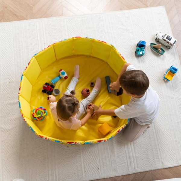 Игрушка Детский сухой бассейн TM Romana Самолетики складной