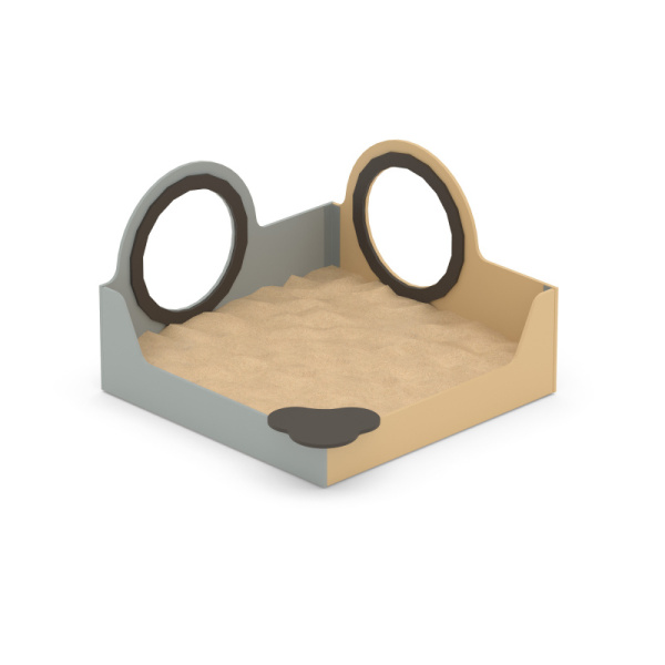 Игровой модуль Романа 115.49.00 (бежевый/серый) (бетонирование)