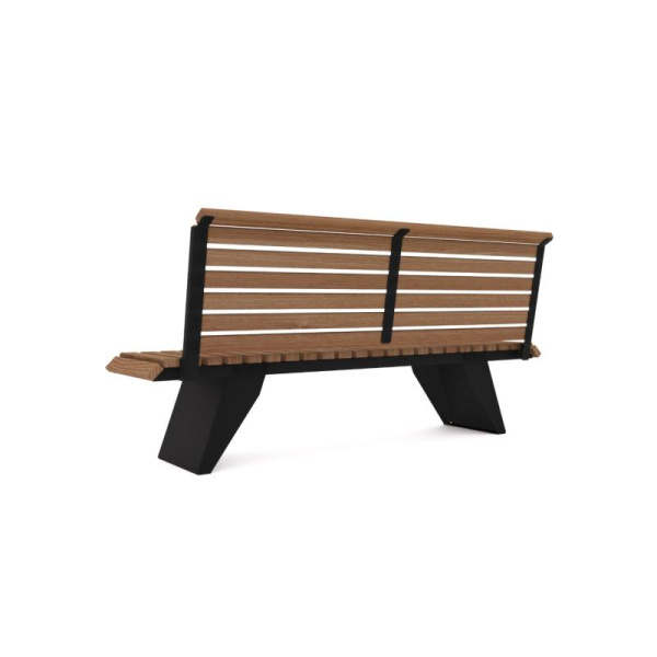 Скамья "Парус" без подлокотников 18