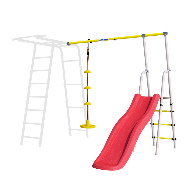 Дополнительный комплект с горкой к дачному комплексу ROMANA (для высоты балки качелей 2050 мм) в Астрахани ВИНКО