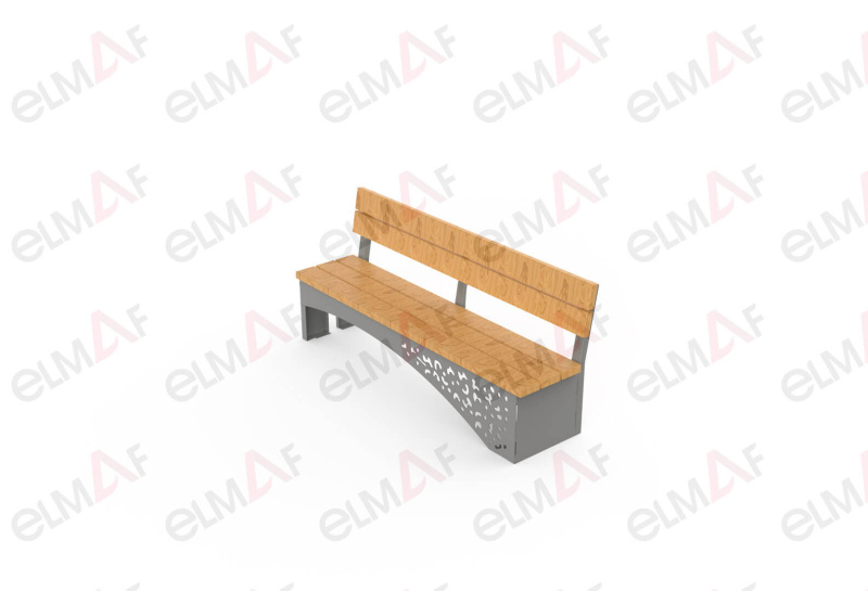 Скамейка со спинкой ELMAF 92003 в Астрахани ВИНКО